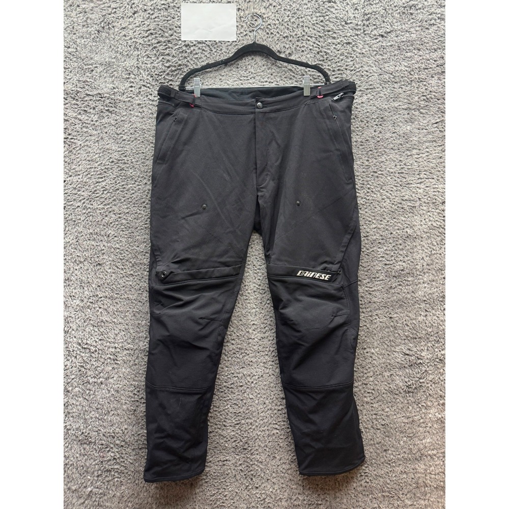 Dainese New Drake Air Textile Motorcycle Riding Pants Black Mens Size 60
